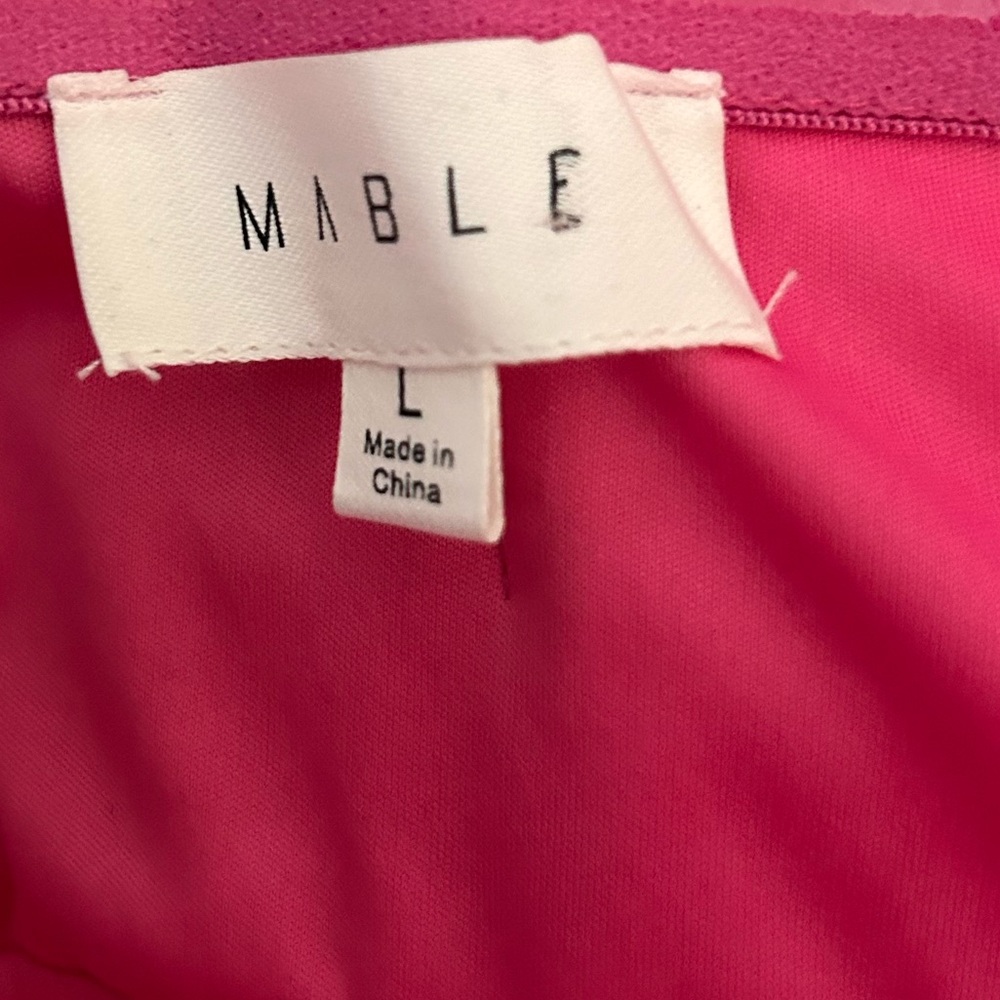 Mable pink Toole minidress. NWOT - Picture 3 of 3